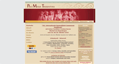 Desktop Screenshot of pro-missa-tridentina.org